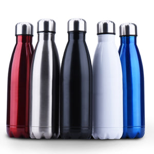 Vacuum flask for men and women large capacity sports drinking glass stainless steel cola bottle 500ml