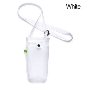 Water Bottle Holder Water Bottle Carrier With Adjustable Shoulder Strap Beach Bottle Bag Water Bottle Sling Dog Water Bottle Sleeve For Sports Gym Hiking Camping Walking