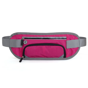 Running Waist Belt Bag Marathon With Water Bottle For 4.8-6.6 Inch Phone Sports Trail Running Bag Men Women Fanny Pack