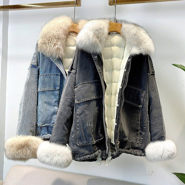 Thicken Winter Jackets For Women Puffy Wind Warm - My Store