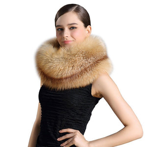 Bib Silver Fur Scarf For Men And Women - My Store