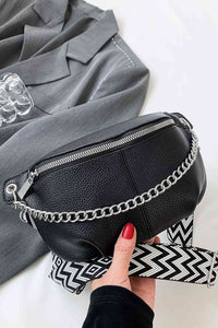 PU Leather Sling Bag