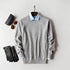 Cashmere Sweater Men's Cashmere V-neck Bottoming Shirt Round Neck Sweetheart Neckline