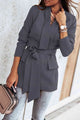 Belted Shawl Collar Blazer | Topshopshop.fashion