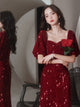 Toast Bridal Red Dresses Women Fishtail - My Store