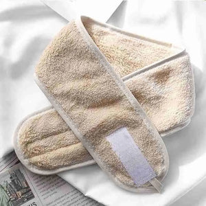 Women Adjustable SPA Facial Headband Bath Makeup Hair Band Headbands for Face Washing Soft Toweling Hair Make Up Accessories