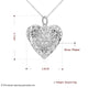 "Heart-Shaped Photo Locket Pendant"