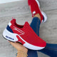 Fashion Sneakers Solid Color Flats-Ladies Shoes Casual Breathable-Comfortable.