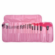 Professional 24-Piece Makeup Brush Set for Cosmetics with Eyebrow, Powder, Foundation, and Shadow Brushes - Ideal Gift Bag