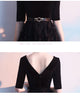 Black Evening Dress Women Noble Elegant And Slim - My Store