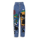 Womens Cartoon Printed Jeans Harem Pants Trousers For Women - My Store