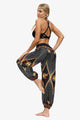 Exotic Style Printed Ruched Pants